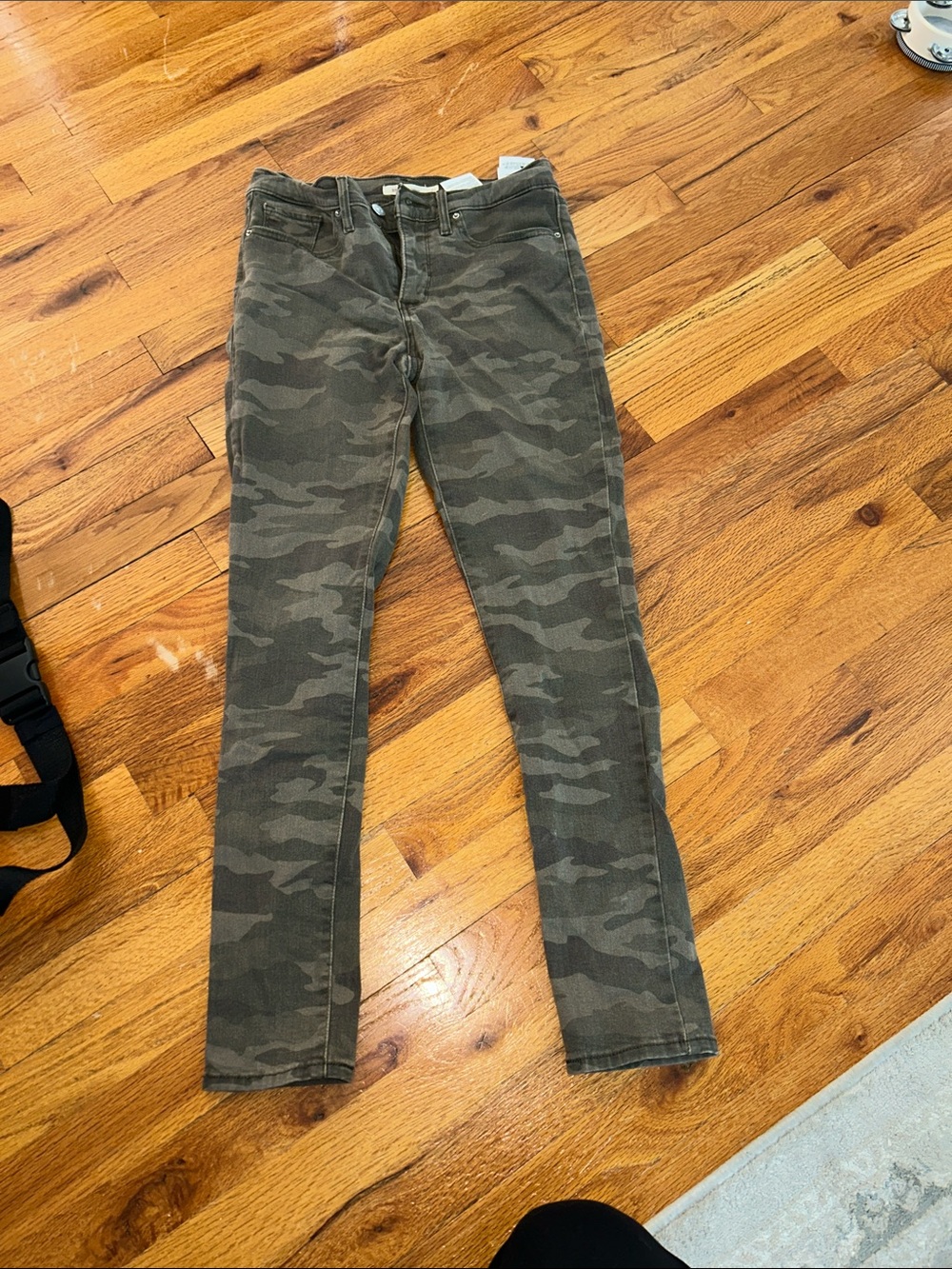 Levi's Women's Camo Skinny Jeans - Olive/Brown